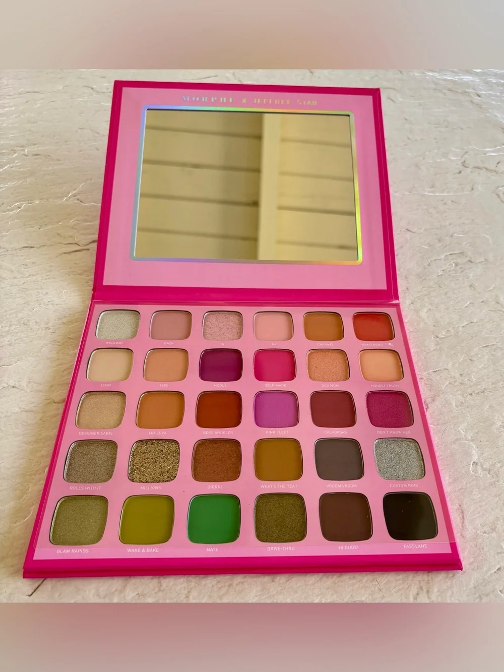 LIMITED EDITION DISCONTINUED Jeffree Star x Morphe Artistry 30 Pan Palette NEW!